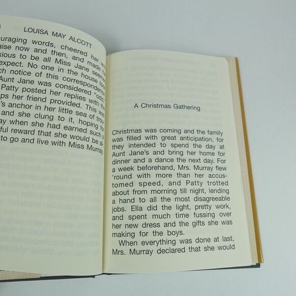 The Quiet Little Woman A Christmas Story by Louisa May Alcott Hardcover - Picture 9 of 10